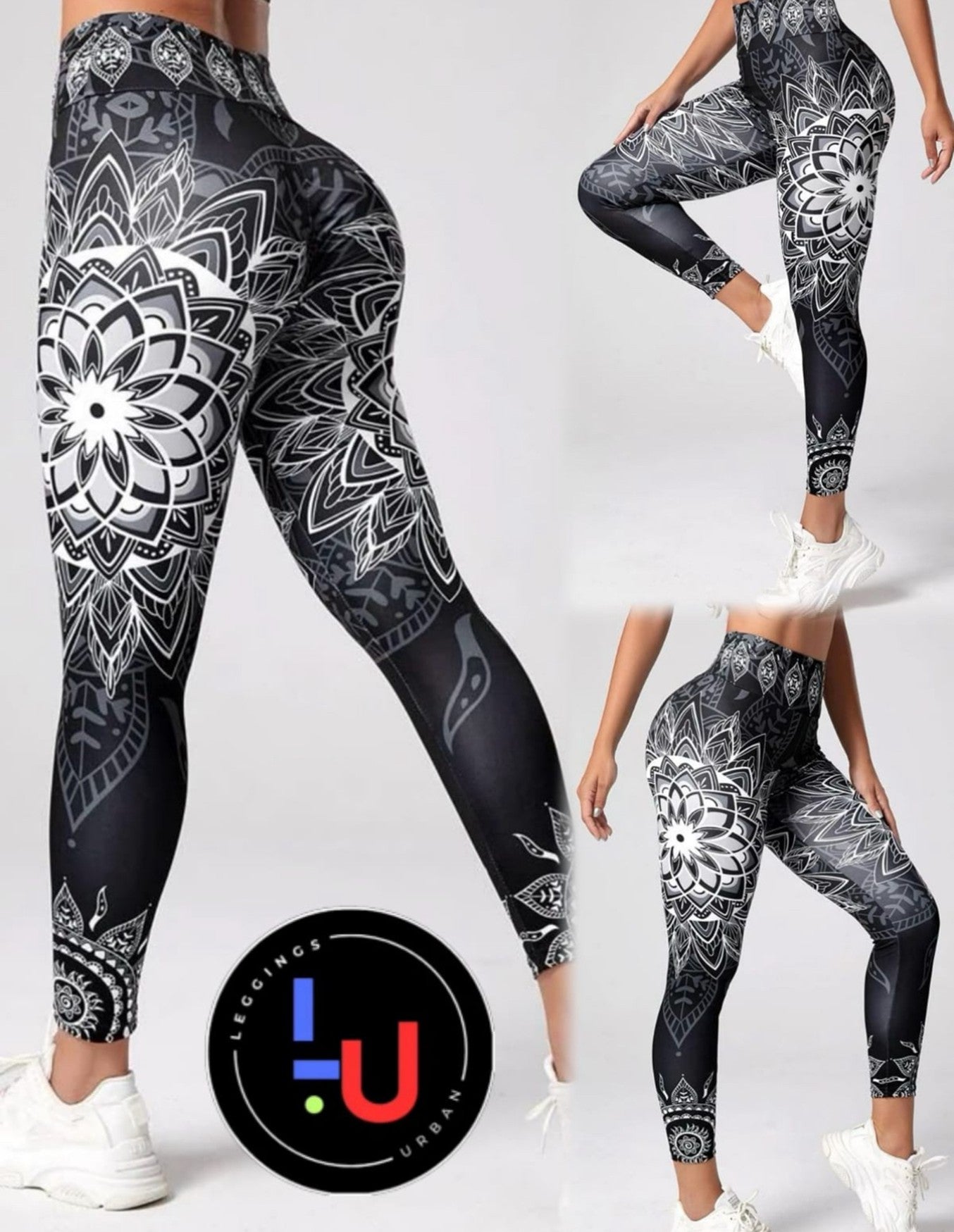 Leggings estampados -Material transpirante y elástico